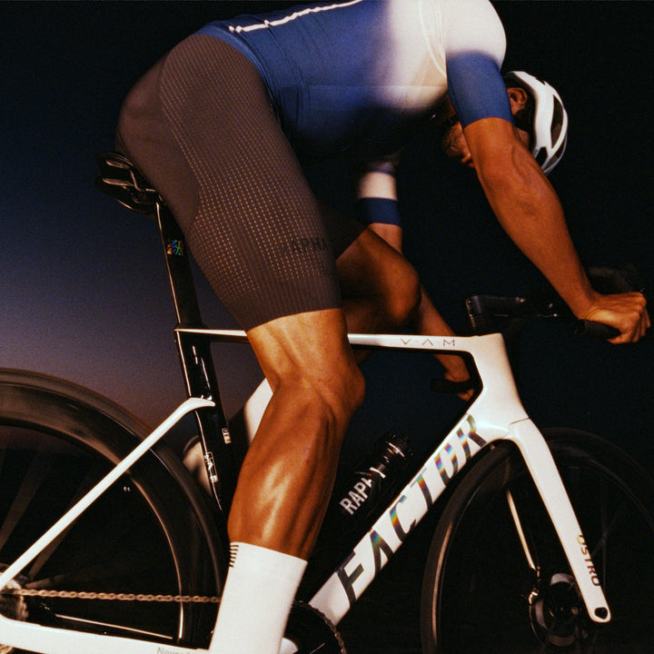 Rapha Men's Pro Team Ghost Bib Shorts - Long (Iron Grey/White) - Dragonspine Cycling