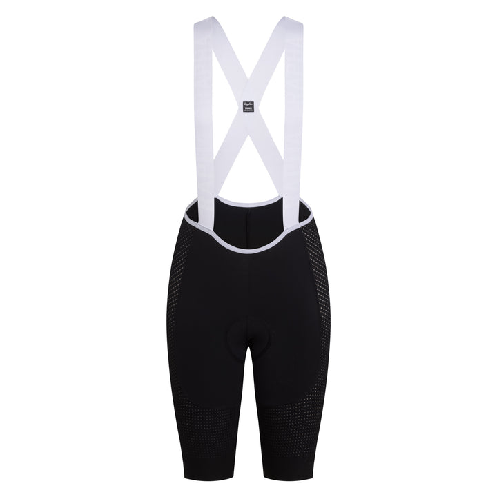 Rapha Women's Pro Team Ghost Bib Shorts - Reg (Black/White) - Dragonspine Cycling