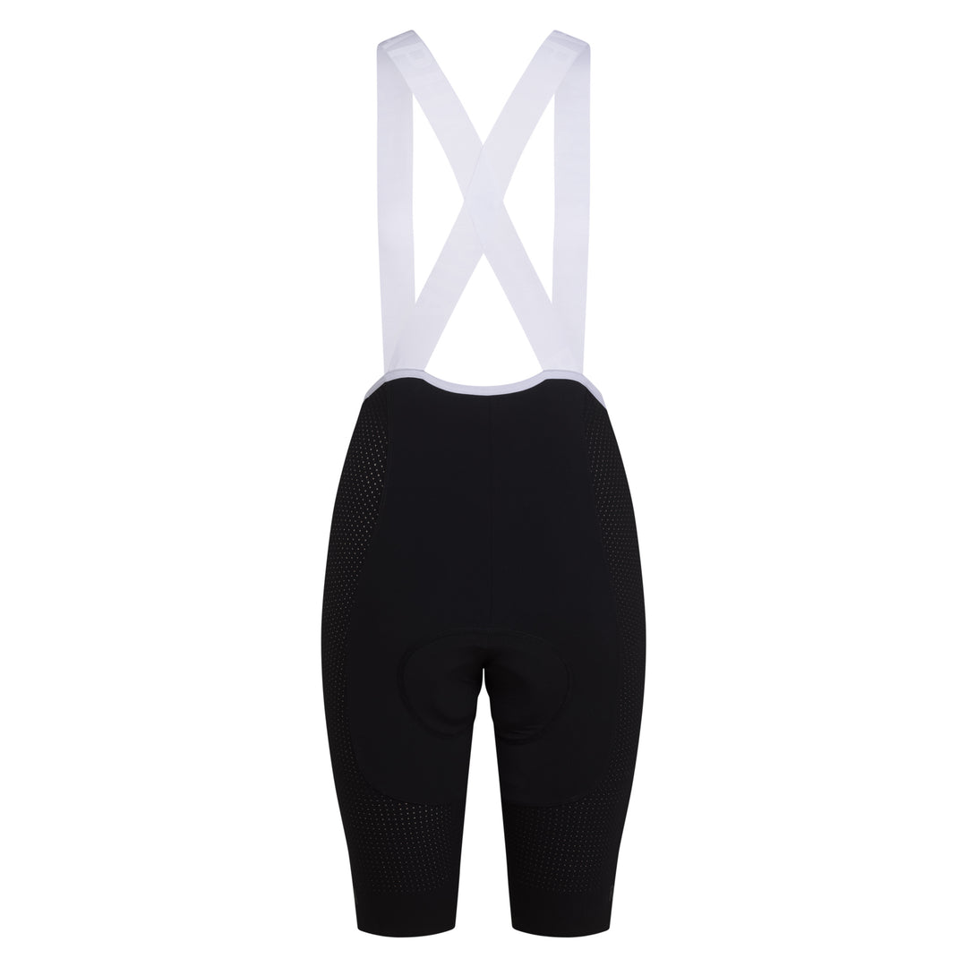 Rapha Women's Pro Team Ghost Bib Shorts - Reg (Black/White) - Dragonspine Cycling