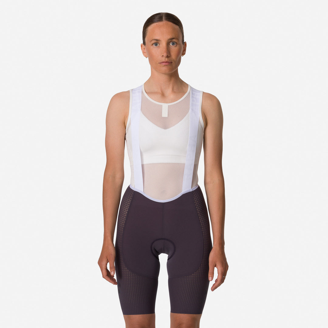 Rapha Women's Pro Team Ghost Bib Shorts - Reg (Iron Grey/White) - Dragonspine Cycling