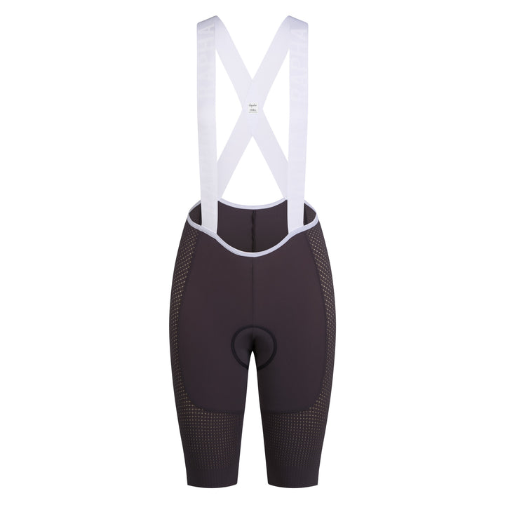 Rapha Women's Pro Team Ghost Bib Shorts - Reg (Iron Grey/White) - Dragonspine Cycling