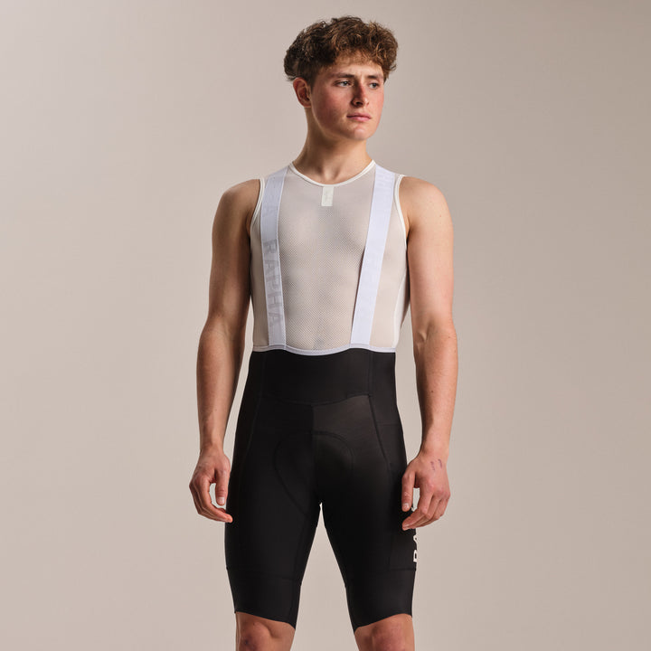 Rapha Men's Pro Team Cargo Bib Shorts - Regular (Black/White) - Dragonspine Cycling