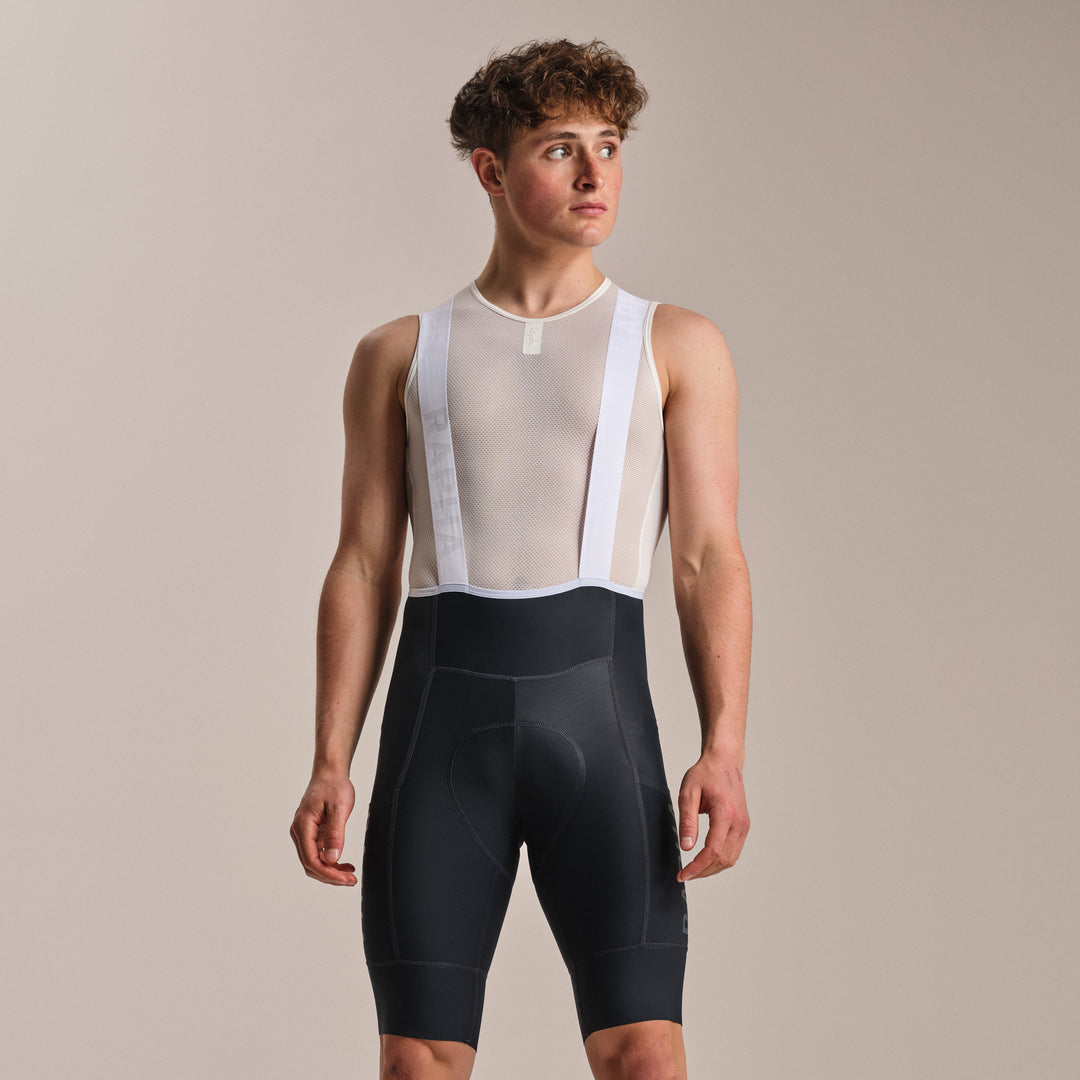 Rapha Men's Pro Team Cargo Bib Shorts - Regular (Carbon/Dark Grey) - Dragonspine Cycling