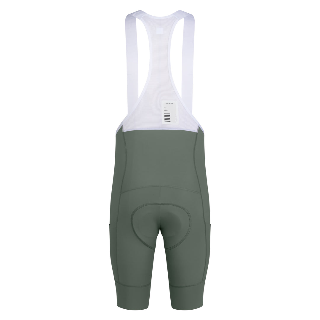 Rapha Men's Pro Team Cargo Bib Shorts - Regular (Laurel/White) - Dragonspine Cycling