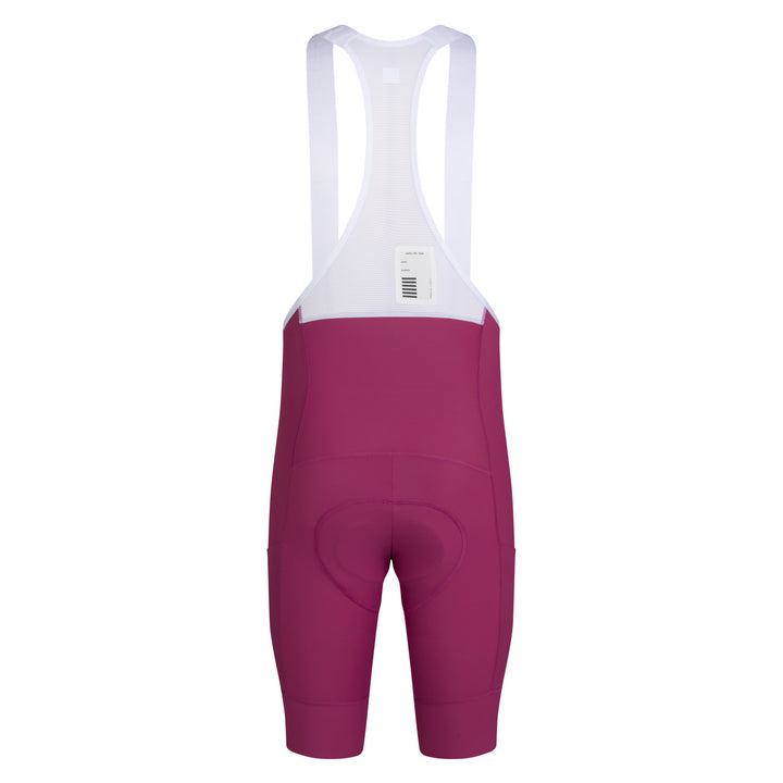 Rapha Men's Pro Team Cargo Bib Shorts - Regular (Raspberry/White) - Dragonspine Cycling