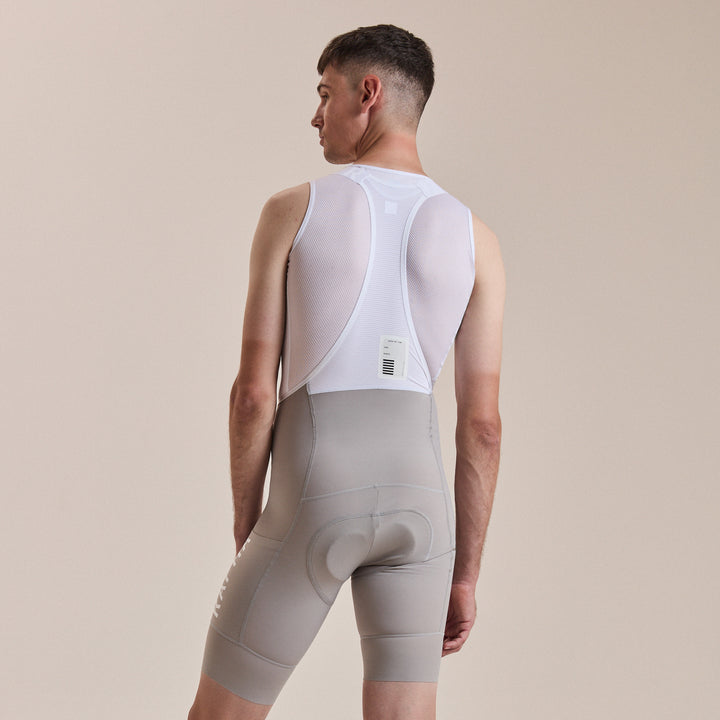 Rapha Men's Pro Team Cargo Bib Shorts - Regular (Smoky Silver/White) - Dragonspine Cycling