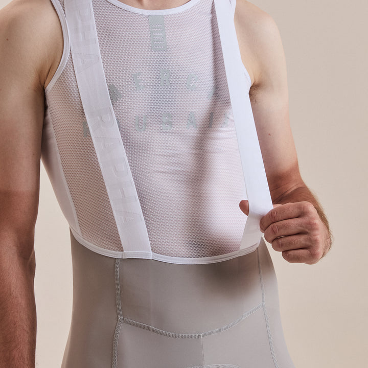 Rapha Men's Pro Team Cargo Bib Shorts - Regular (Smoky Silver/White) - Dragonspine Cycling