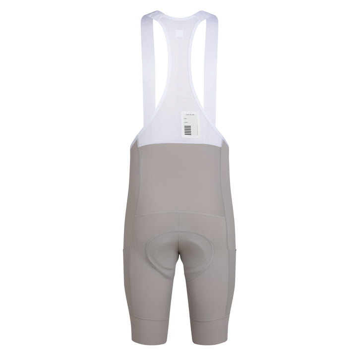 Rapha Men's Pro Team Cargo Bib Shorts - Regular (Smoky Silver/White) - Dragonspine Cycling