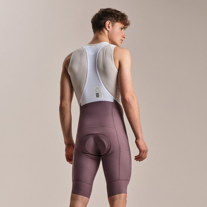 Rapha Men's Pro Team Cargo Bib Shorts - Long (Amethyst/White) - Dragonspine Cycling