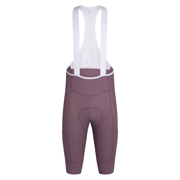 Rapha Men's Pro Team Cargo Bib Shorts - Long (Amethyst/White) - Dragonspine Cycling
