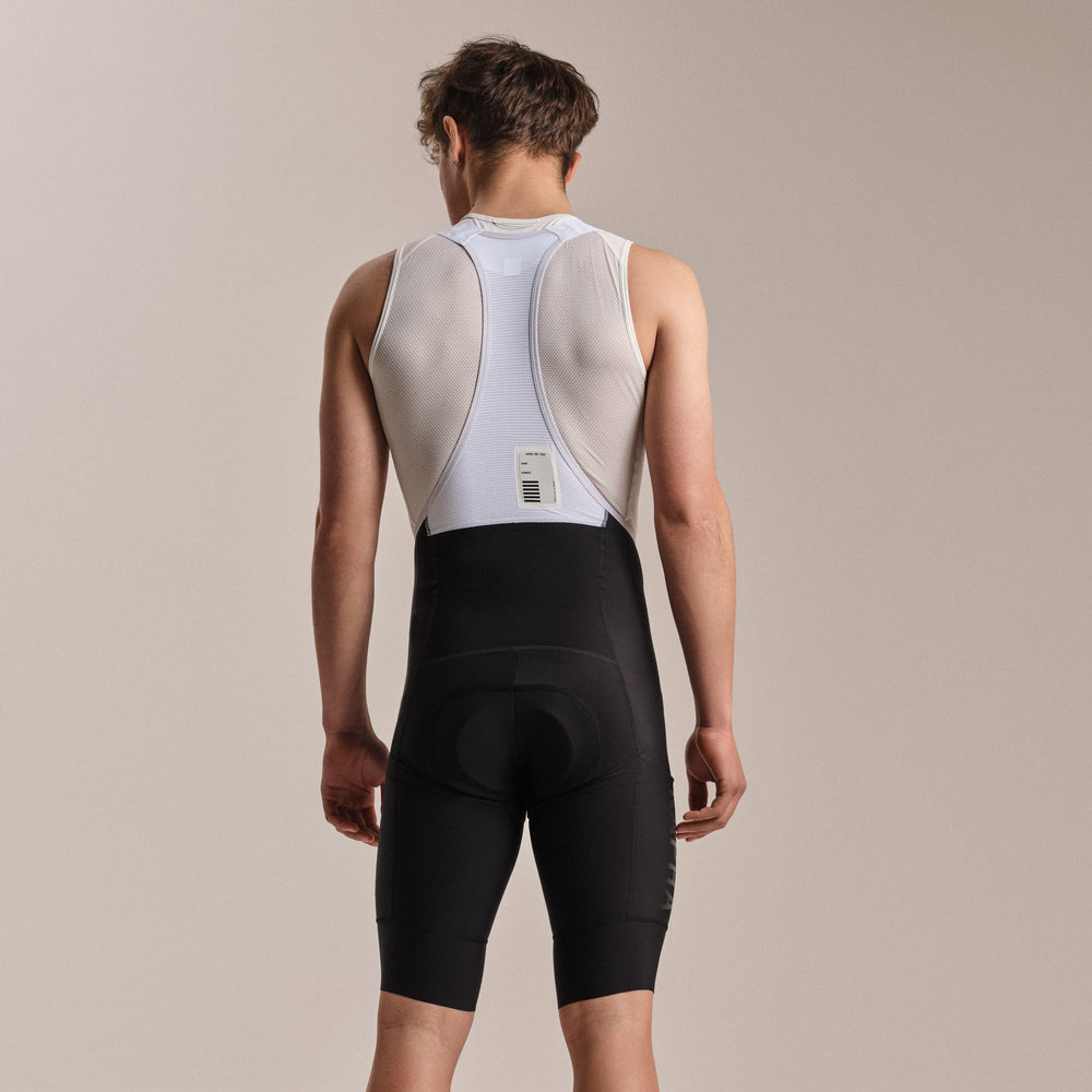 Rapha Men's Pro Team Cargo Bib Shorts - Long (Black/White) - Dragonspine Cycling