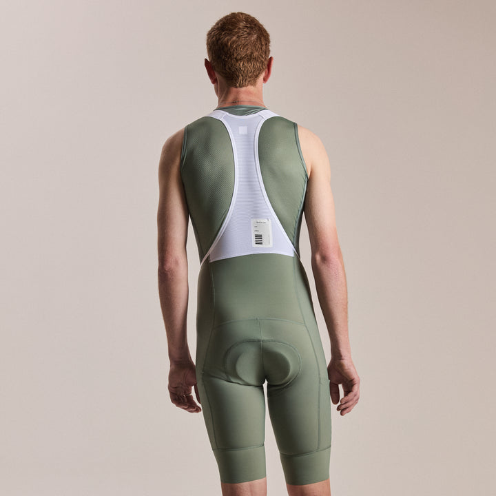 Rapha Men's Pro Team Cargo Bib Shorts - Long (Laurel/White) - Dragonspine Cycling