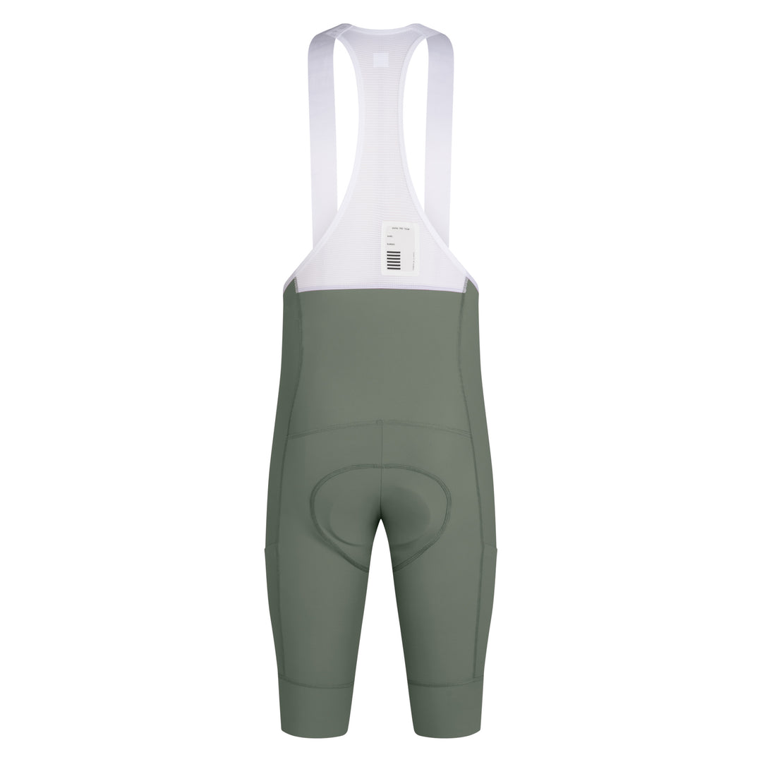 Rapha Men's Pro Team Cargo Bib Shorts - Long (Laurel/White) - Dragonspine Cycling