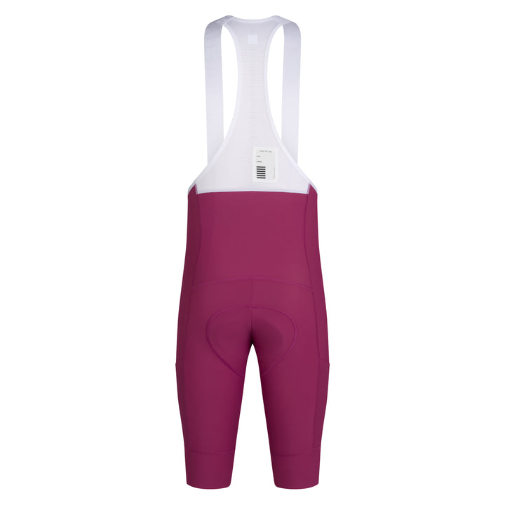 Rapha Men's Pro Team Cargo Bib Shorts - Long (Raspberry/White) - Dragonspine Cycling