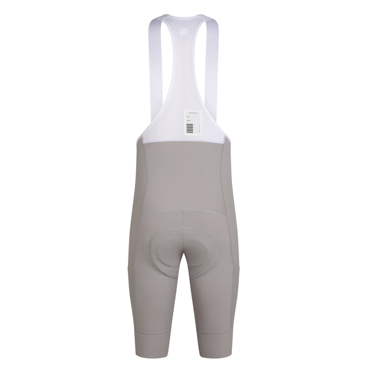 Rapha Men's Pro Team Cargo Bib Shorts - Long (Smoky Silver/White) - Dragonspine Cycling