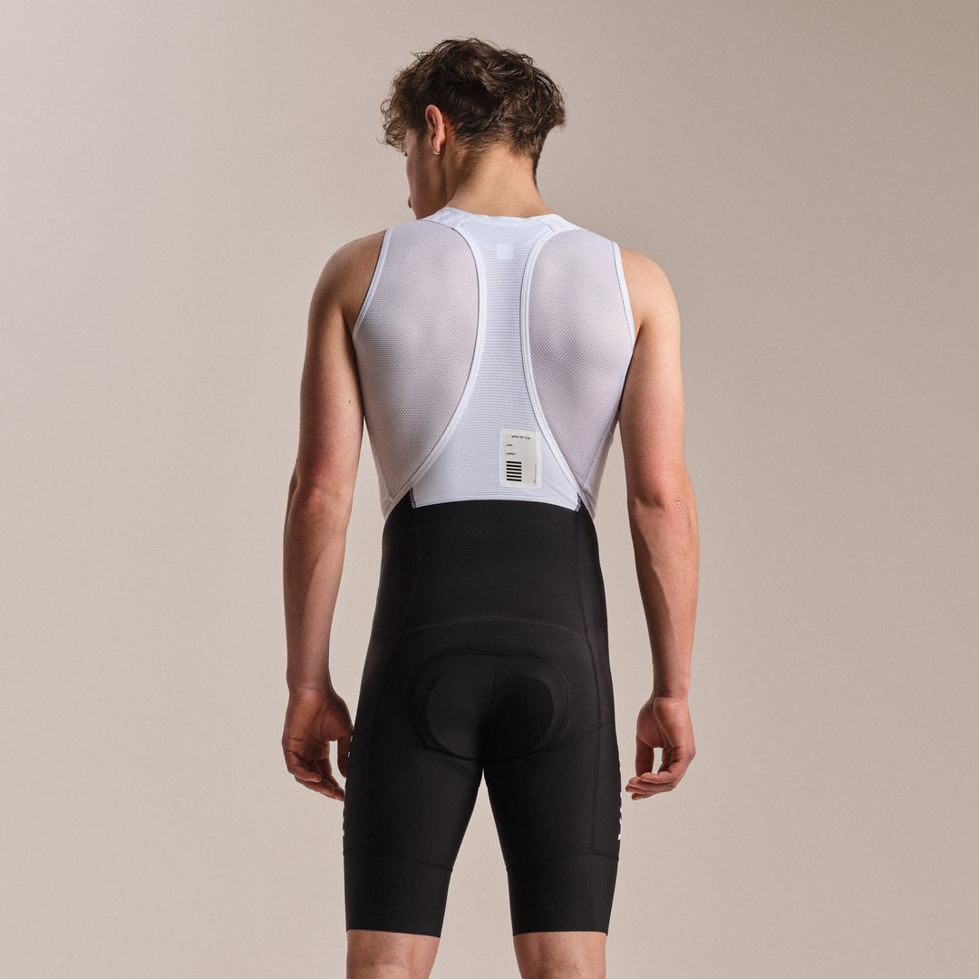 Rapha Men's Pro Team Training Bib Shorts II - Regular (Black/White) - Dragonspine Cycling