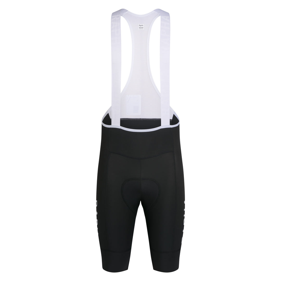 Rapha Men's Pro Team Training Bib Shorts II - Regular (Black/White) - Dragonspine Cycling