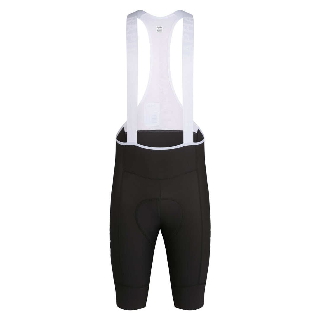 Rapha Men's Pro Team Training Bib Shorts II - Regular (Charcoal/White) - Dragonspine Cycling