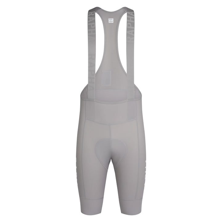Rapha Men's Pro Team Training Bib Shorts II - Regular (Smoky Silver/Smoky Silver) - Dragonspine Cycling