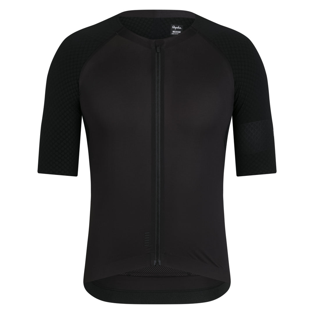 Rapha Men's Pro Team Aero Jersey IV (Black/Black) - Dragonspine Cycling
