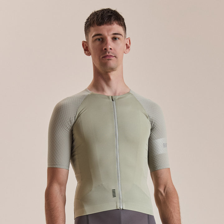 Rapha Men's Pro Team Aero Jersey IV (Seagrass/Silver Reflective) - Dragonspine Cycling