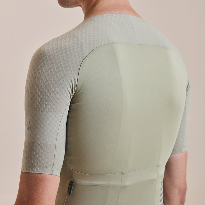 Rapha Men's Pro Team Aero Jersey IV (Seagrass/Silver Reflective) - Dragonspine Cycling
