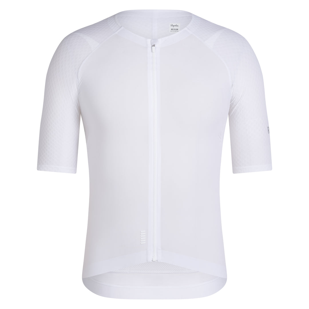 Rapha Men's Pro Team Aero Jersey IV (White/White) - Dragonspine Cycling