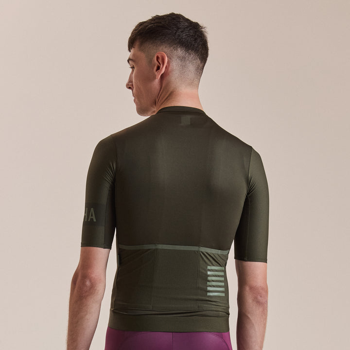 Rapha Men's Pro Team Jersey II (Bottle Green/Ivy) - Dragonspine Cycling