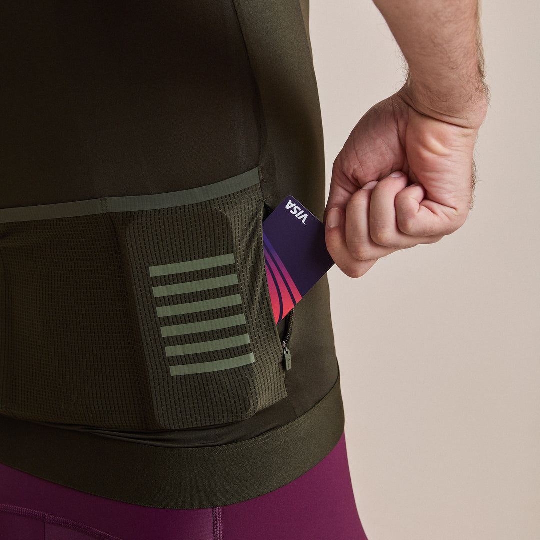 Rapha Men's Pro Team Jersey II (Bottle Green/Ivy) - Dragonspine Cycling