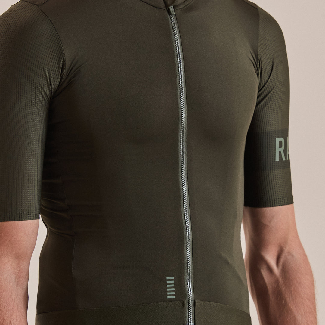 Rapha Men's Pro Team Jersey II (Bottle Green/Ivy) - Dragonspine Cycling