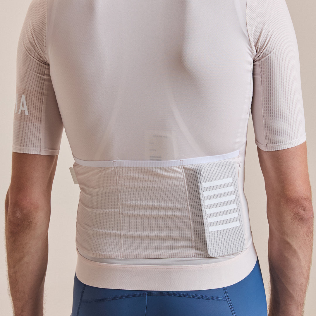 Rapha Men's Pro Team Jersey II (Blush/White) - Dragonspine Cycling