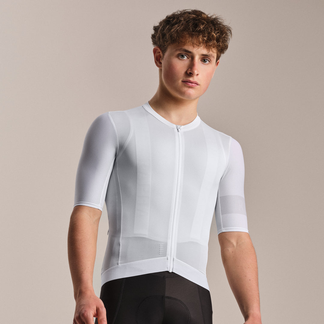 Rapha Men's Pro Team Jersey II (White/Silver) - Dragonspine Cycling