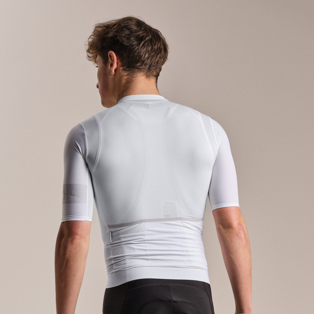 Rapha Men's Pro Team Jersey II (White/Silver) - Dragonspine Cycling