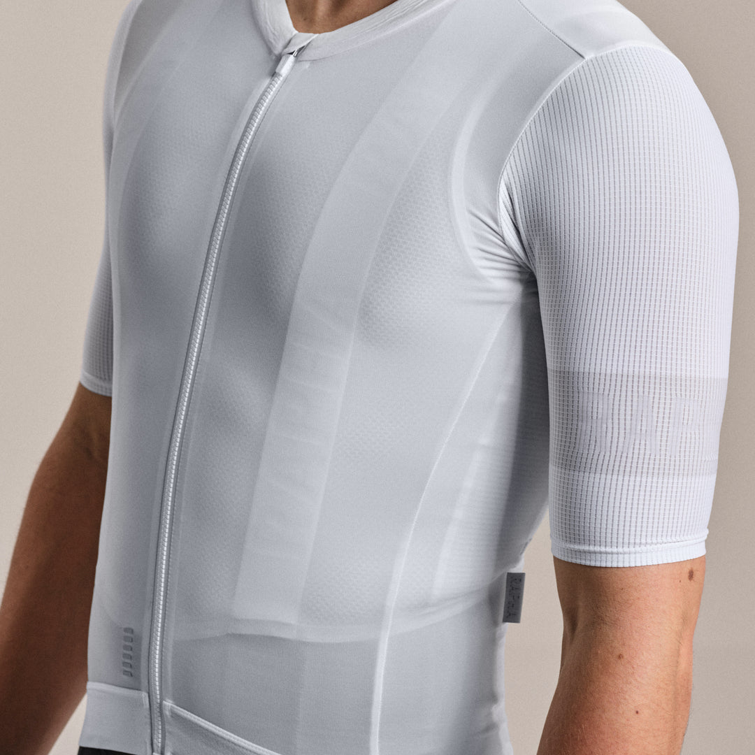 Rapha Men's Pro Team Jersey II (White/Silver) - Dragonspine Cycling