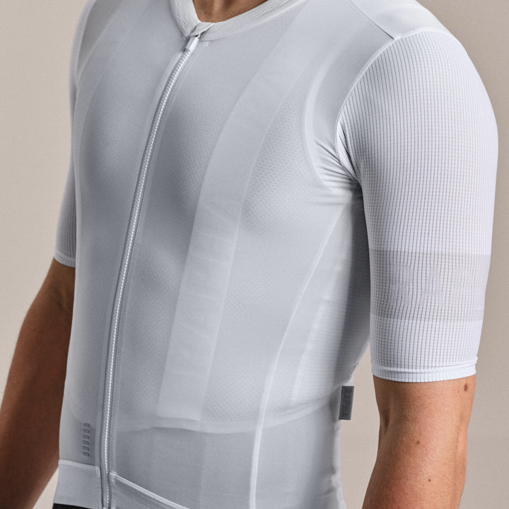 Rapha Men's Pro Team Jersey II (White/Silver) - Dragonspine Cycling