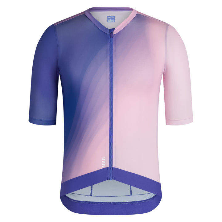 Rapha Men's Pro Team Training Jersey III (Surface Print - Blue) - Dragonspine Cycling