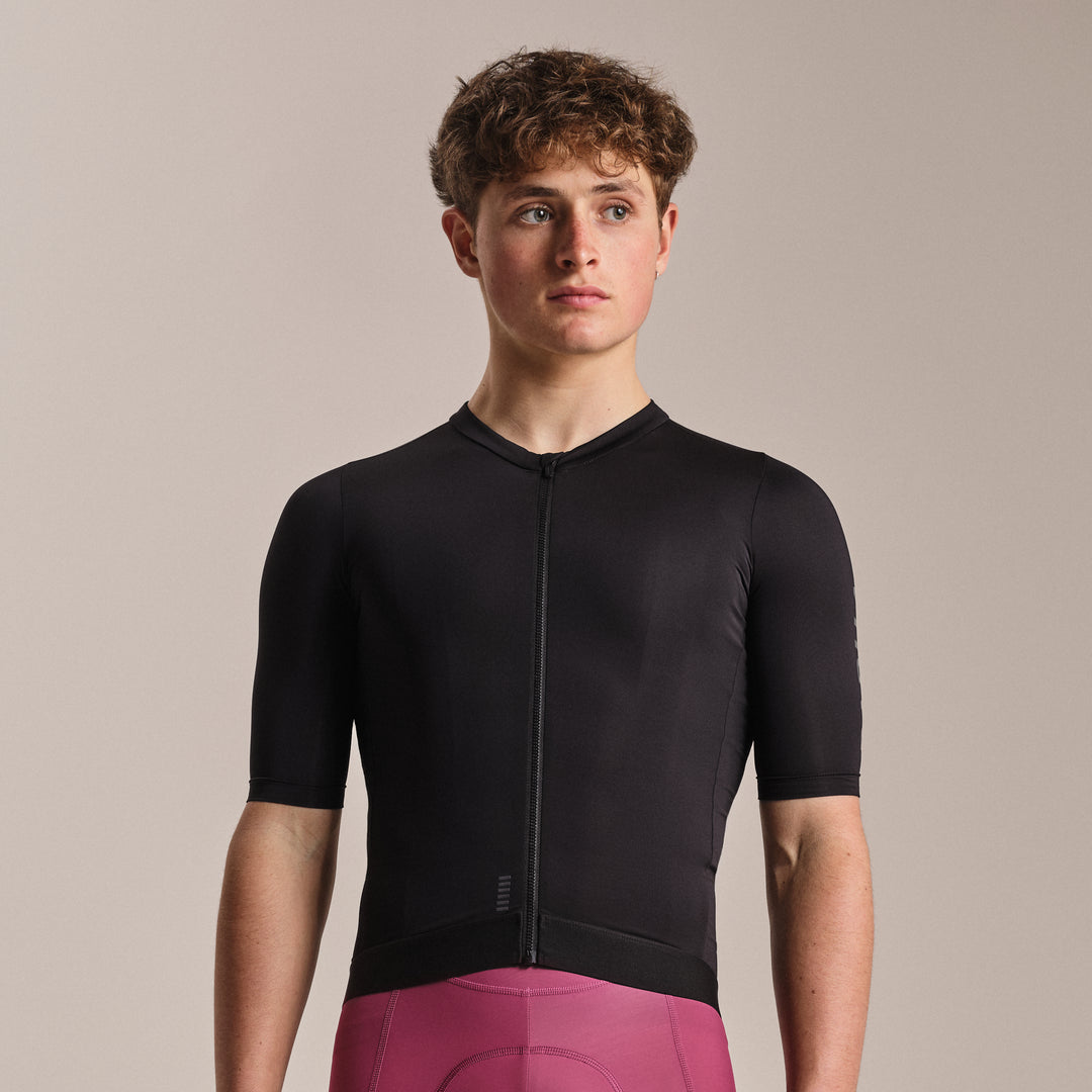 Rapha Men's Pro Team Training Jersey III (Black/Dark Grey) - Dragonspine Cycling