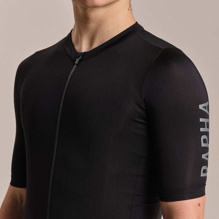 Rapha Men's Pro Team Training Jersey III (Black/Dark Grey) - Dragonspine Cycling