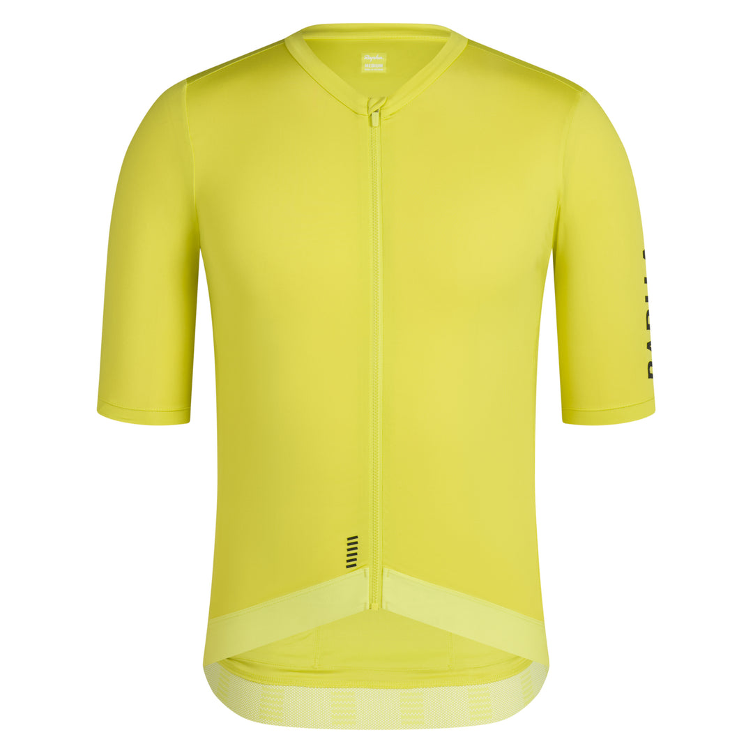 Rapha Men's Pro Team Training Jersey III (Chartreuse/Black) - Dragonspine Cycling