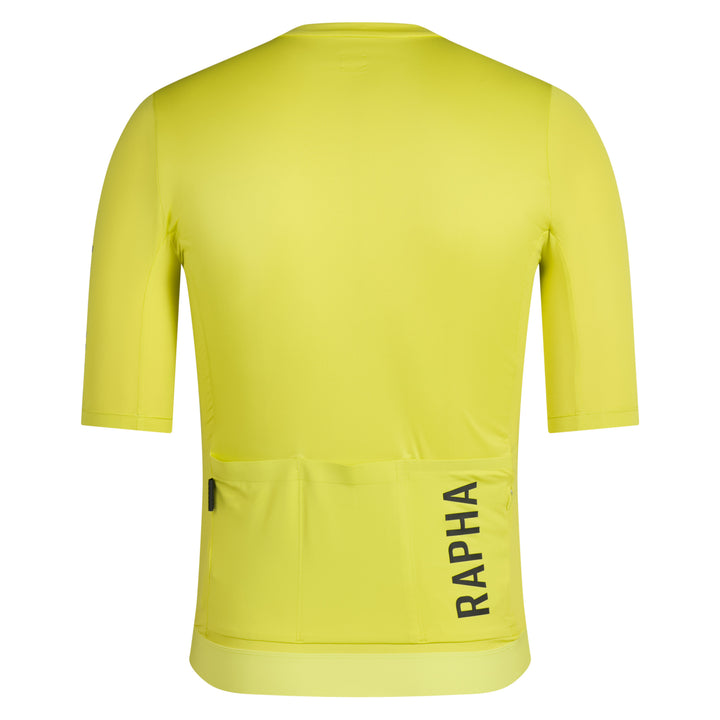 Rapha Men's Pro Team Training Jersey III (Chartreuse/Black) - Dragonspine Cycling