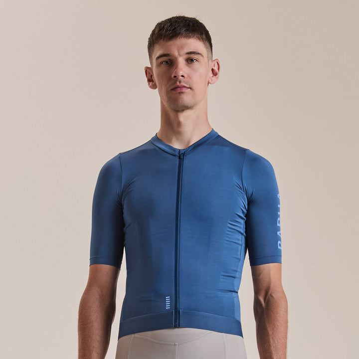 Rapha Men's Pro Team Training Jersey III (Denim Blue/Bluebell) - Dragonspine Cycling