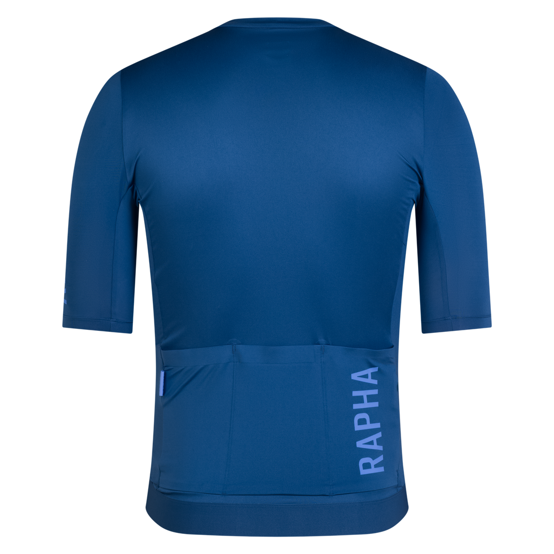 Rapha Men's Pro Team Training Jersey III (Denim Blue/Bluebell) - Dragonspine Cycling