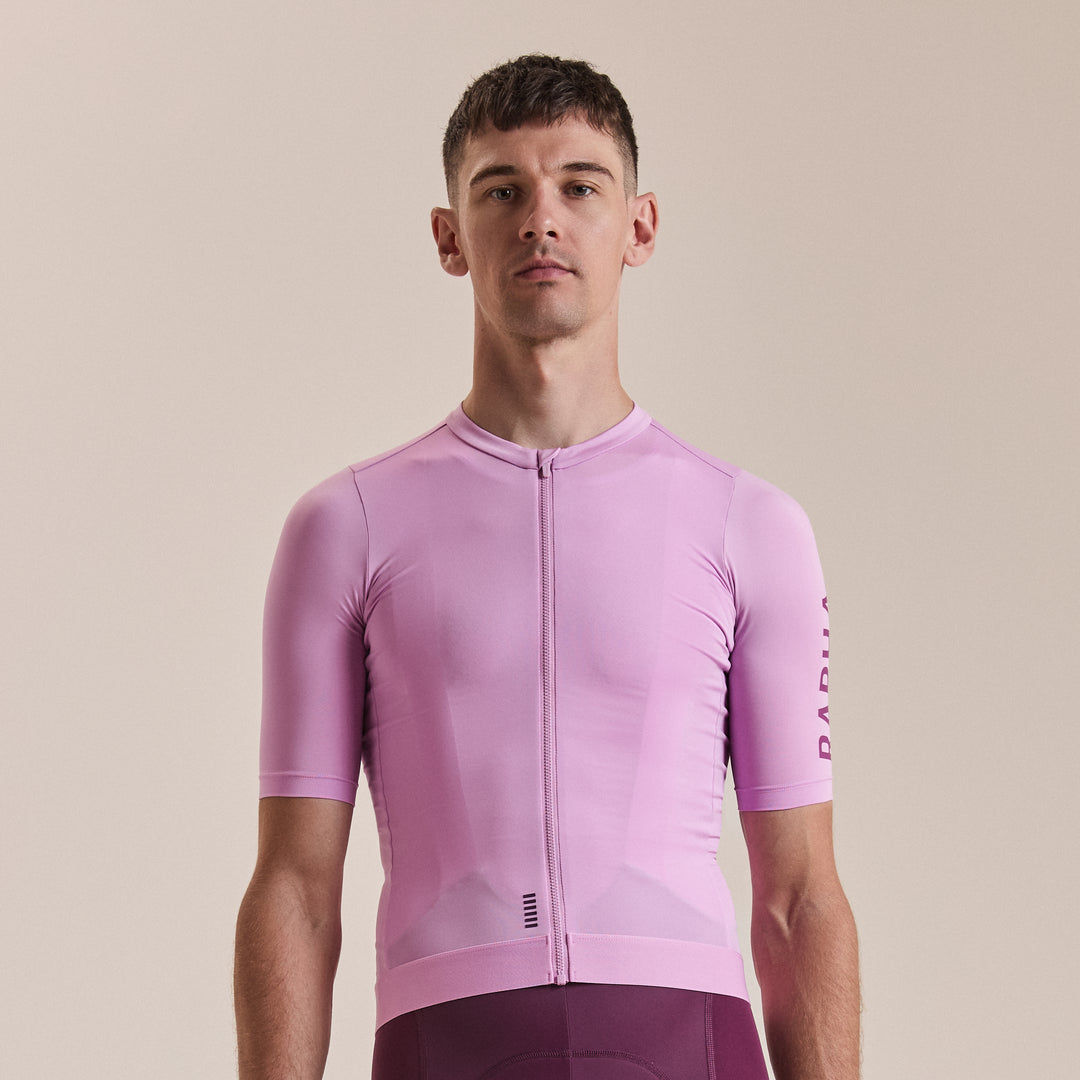 Rapha Men's Pro Team Training Jersey III (Quartz/Deep Magenta) - Dragonspine Cycling