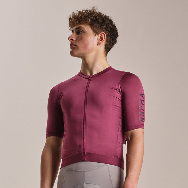 Rapha Men's Pro Team Training Jersey III (Raspberry/Plum) - Dragonspine Cycling
