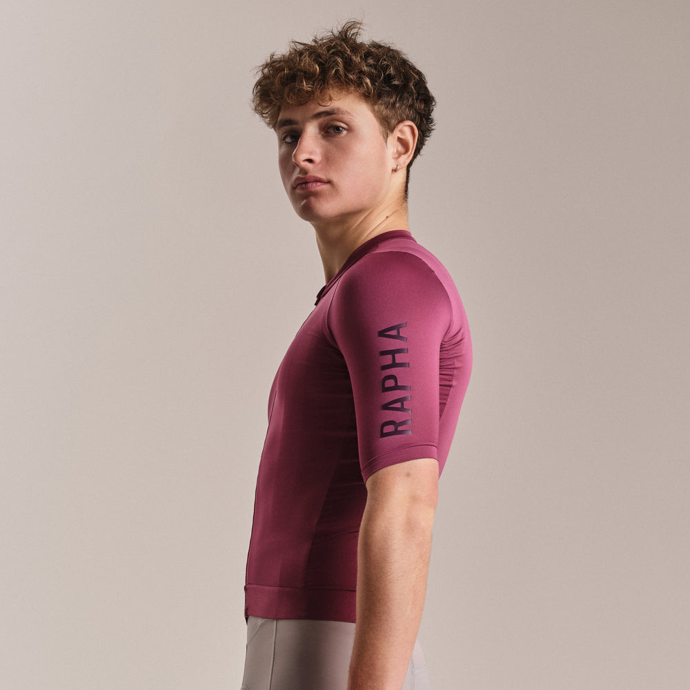 Rapha Men's Pro Team Training Jersey III (Raspberry/Plum) - Dragonspine Cycling