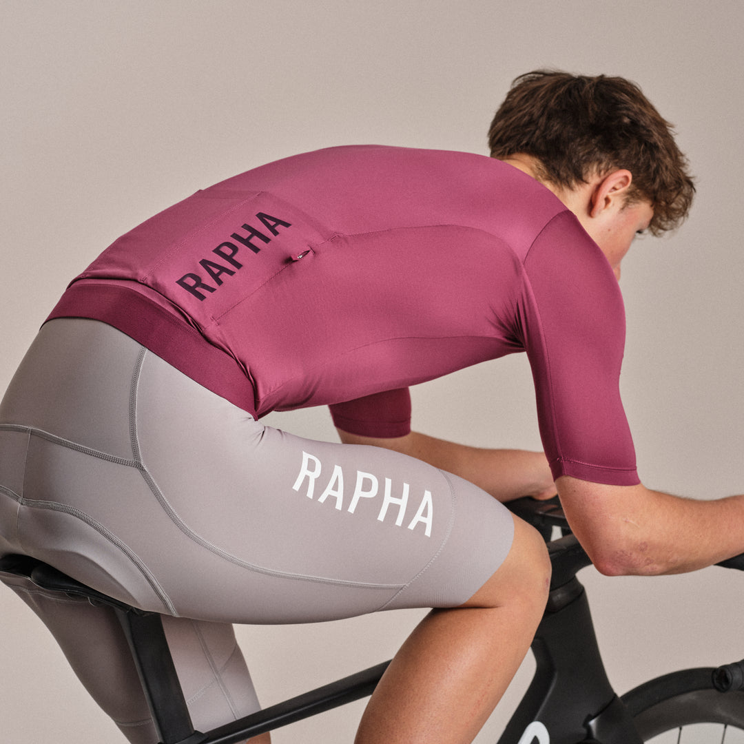 Rapha Men's Pro Team Training Jersey III (Raspberry/Plum) - Dragonspine Cycling