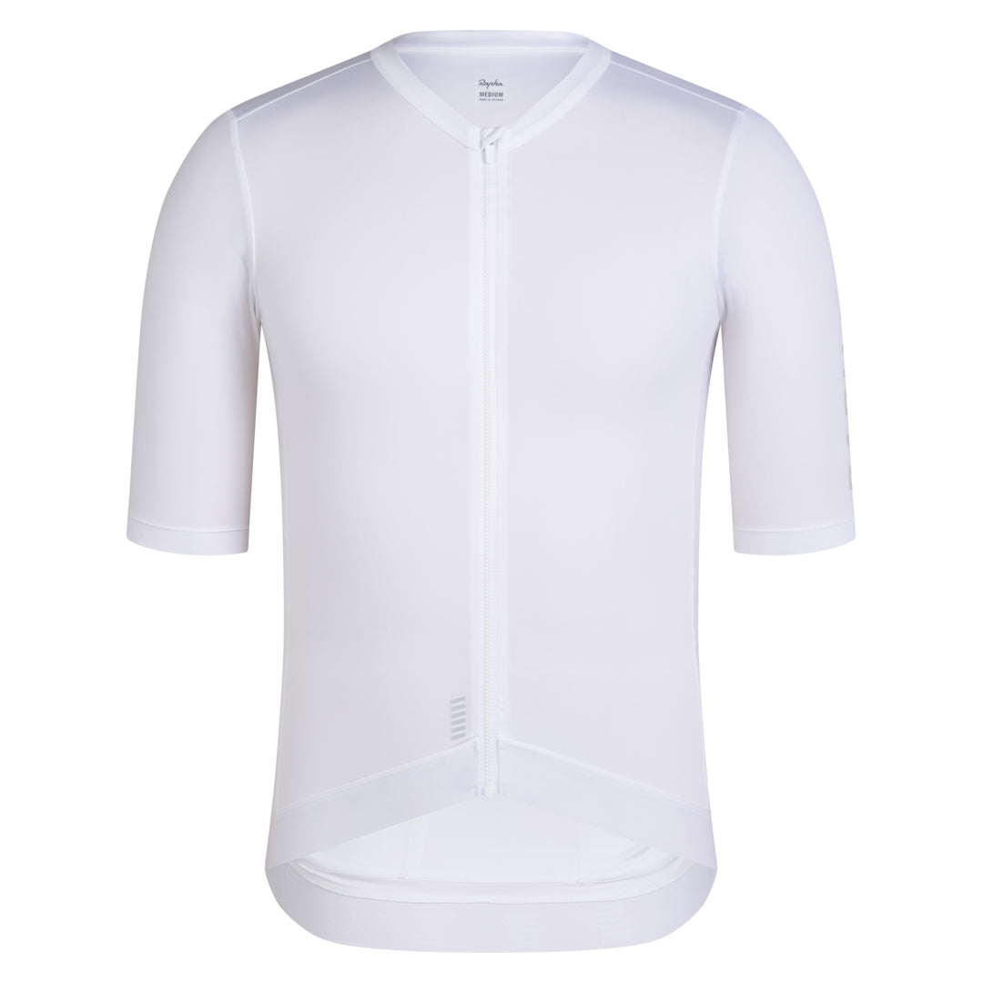 Rapha Men's Pro Team Training Jersey III (White/Silver) - Dragonspine Cycling