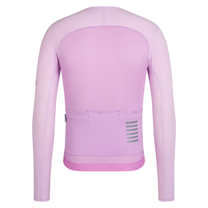 Rapha Men's Pro Team Long Sleeve Aero Jersey (Quartz/Silver) - Dragonspine Cycling