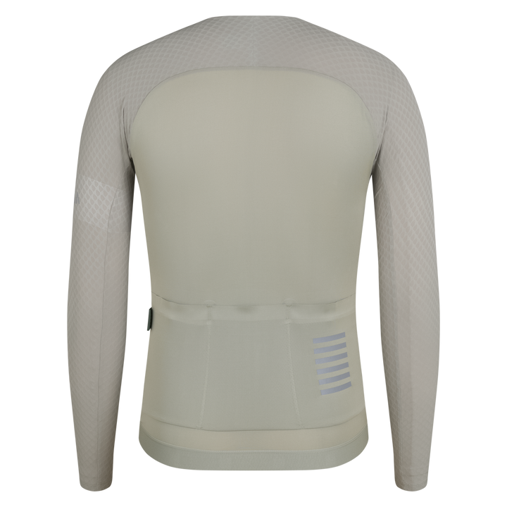 Rapha Men's Pro Team Long Sleeve Aero Jersey (Seagrass/Silver Reflective) - Dragonspine Cycling