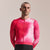 Rapha Men's Pro Team Long Sleeve Lightweight Jersey III (Surface Print - Pink) - Dragonspine Cycling